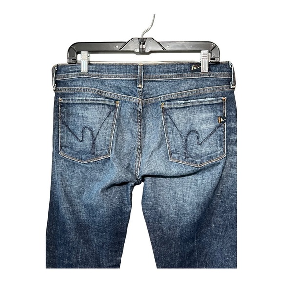 Citizens Of Humanity 31W Ingrid Stretch Jean #002 Low Waist Flare Distressed - Picture 3 of 11